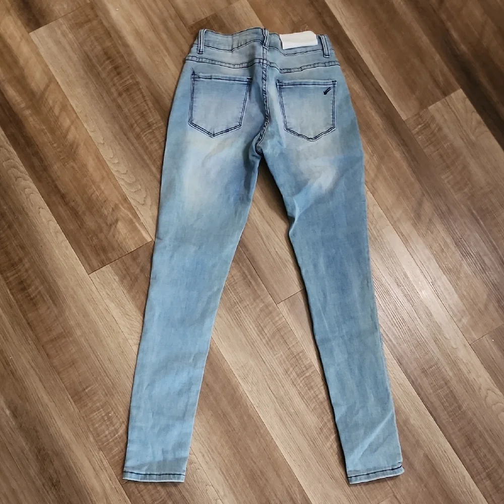 William Rast Perfect Skinny Jeans Size 24 Dark Wash Stretch Denim - Picture 11 of 11